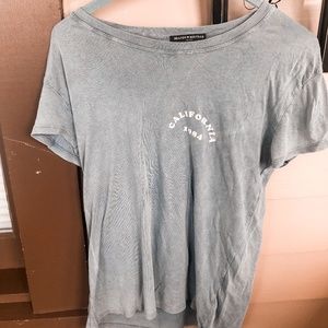 Light Blue Brandy Melville T-Shirt